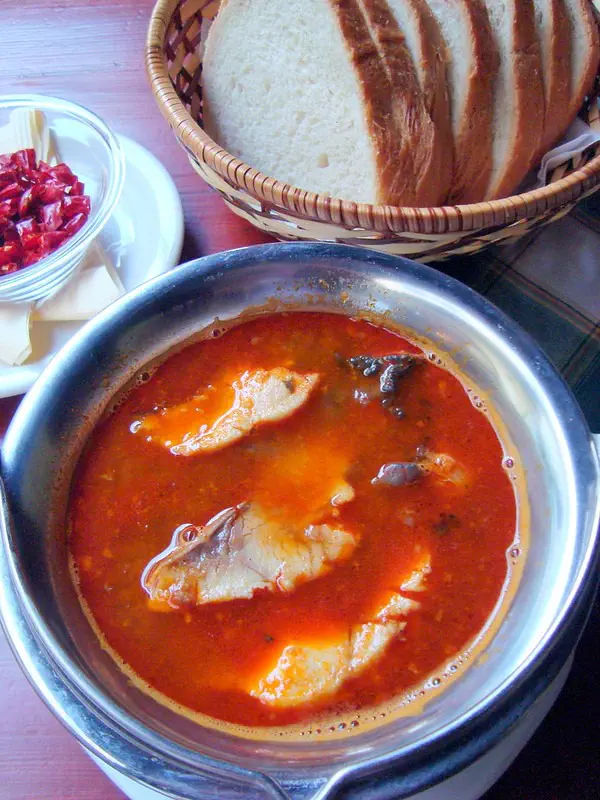 Halászlé recept